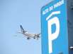 Parken Parkplätze Parkgebühren Taxi Mietwagen am Flughafen Pau