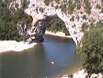 Ardèche (Fluss) mit Ardeche-Schlucht (Gorges l'Ardeche)