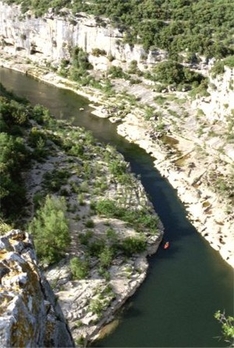 Gorges de l'Ardèche (Ardeche-Schlucht) Südfrankreich
