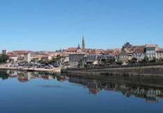 Bergerac Dordogne Aquitaine Südwest-Frankreich,