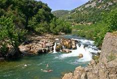 Gorges de l'Hérault Schlucht