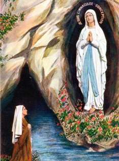 Jungrau Maria Erscheinungen Lourdes