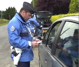 Gendarmerie Kontrolle