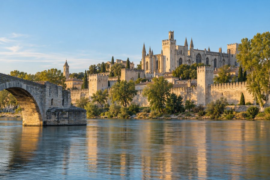 Avignon: KI-generiertes Symbolbild