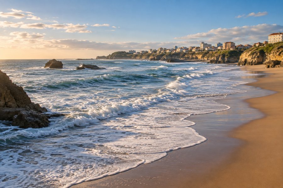 Atlantikküste bei Biarritz