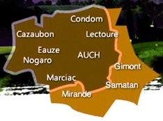 Weinbau-Region Gers