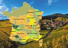 Weinanbaugebiete Südfrankreich