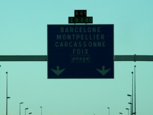 Autobahn im Languedoc