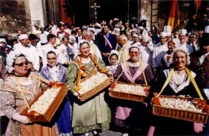 Calissons-Weihe in Aix-en-Provence