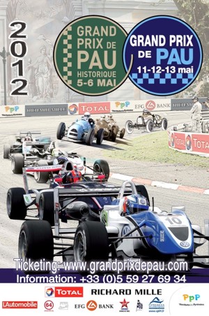 Plakat Grand-Prix Pau 2012