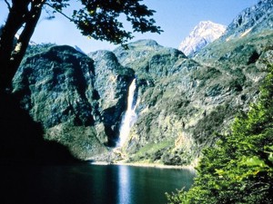 Wasserfall Bergsee Pyrenäen