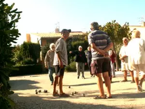 Boule-Spiel in Südfrankreich