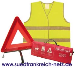 Verkehrsvorschriften ab 01. Juli 2008 in Frankreich