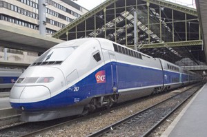 Anreise Bahn Eisenbahn TGV Thalys Südfrankreich